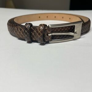 Genuine Python Belt from Reptile’s House